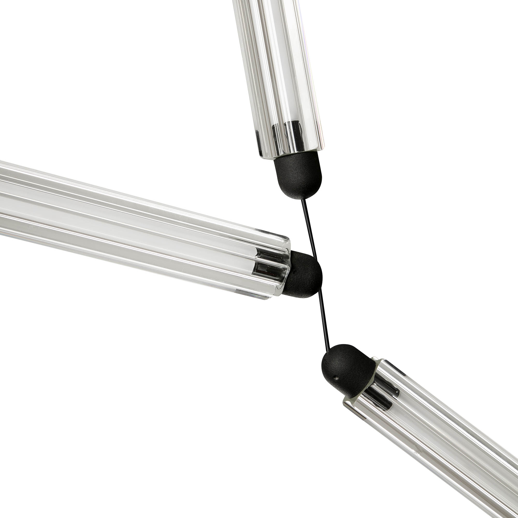 LUMINA черный cable fixing end cap аксессуар
