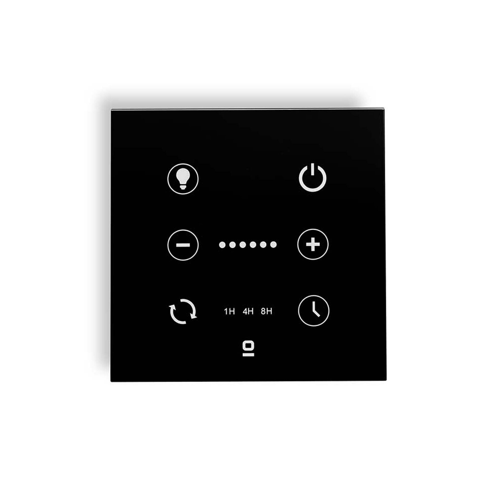 черный wall controller for DC вентилятор