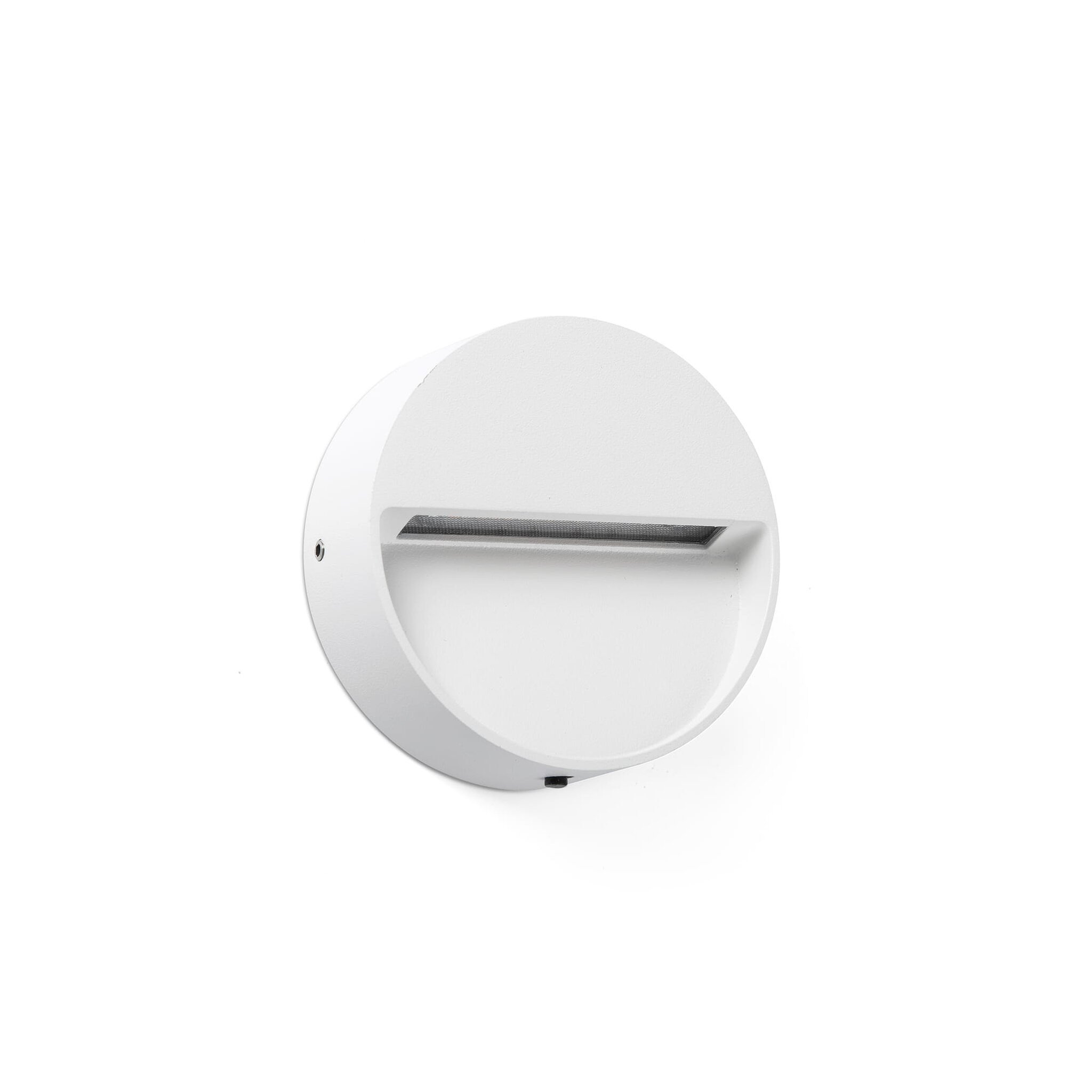 DUNE R Round wall applique in matte белый