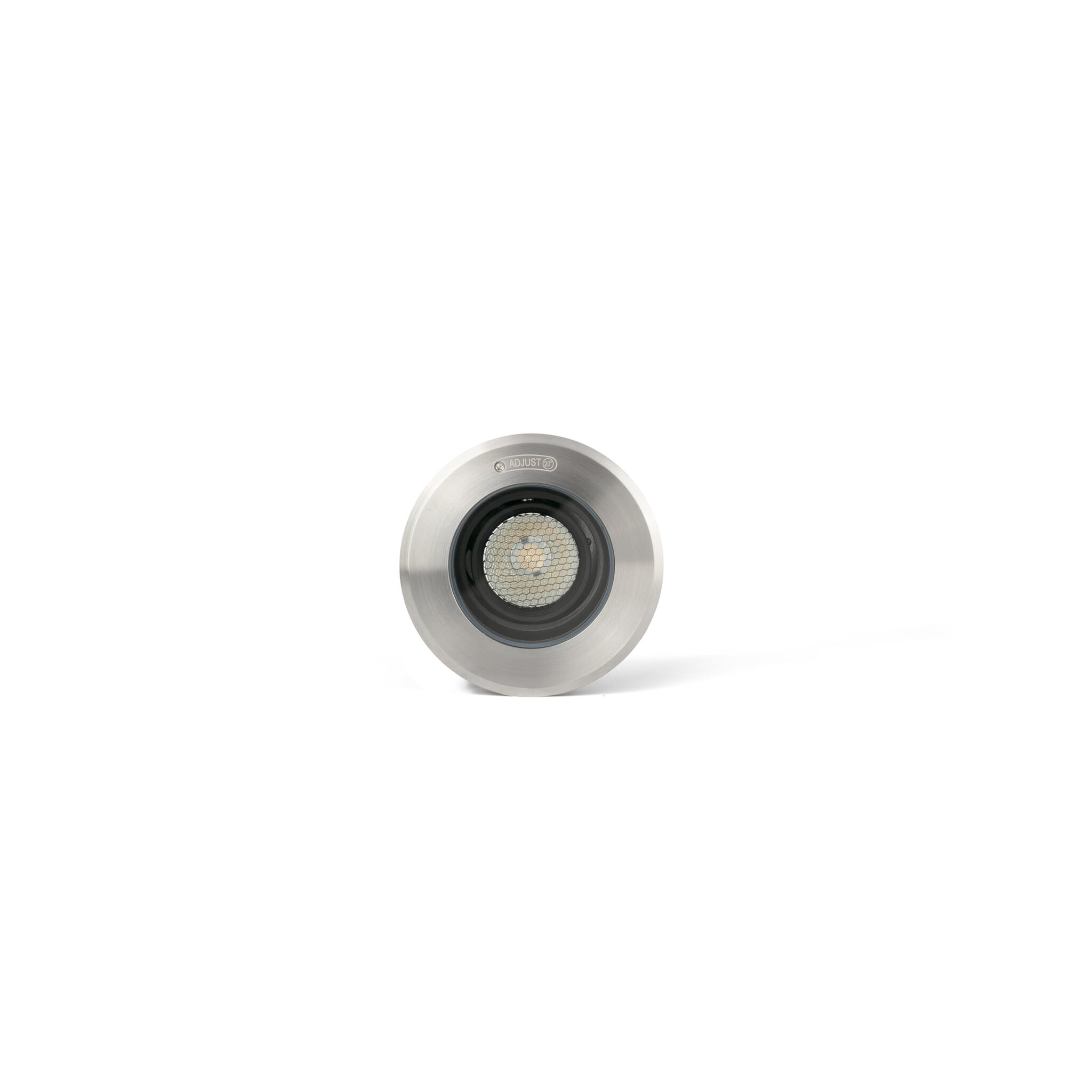 GEISER 80 серый orientable inox ceiling встраиваемый светильник