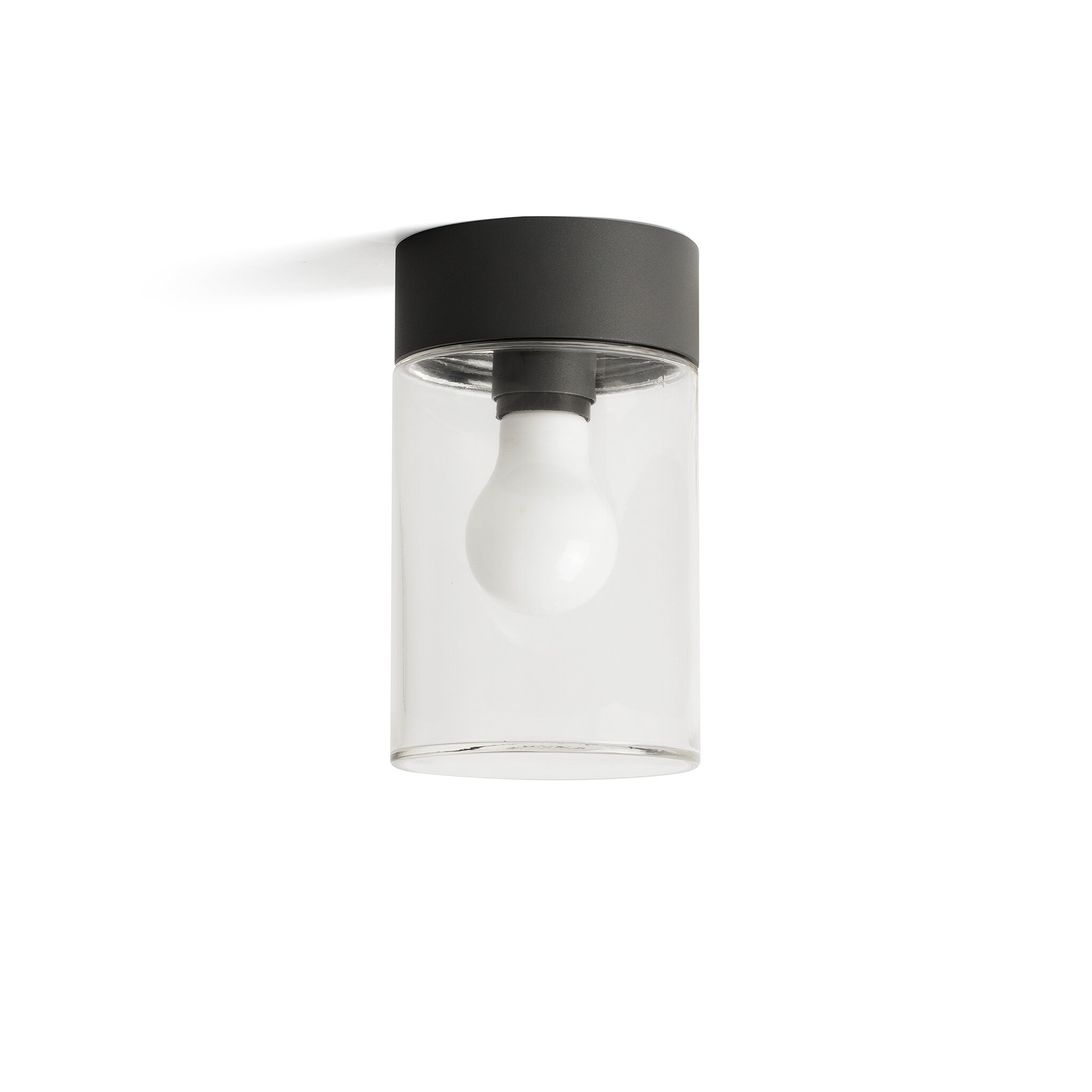KILA 200 Dark серый ceiling lamp transparent
