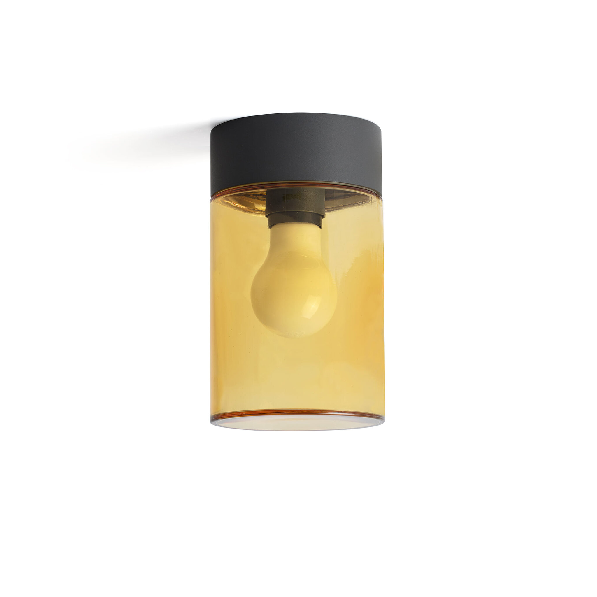 KILA 200 Dark серый ceiling lamp amber